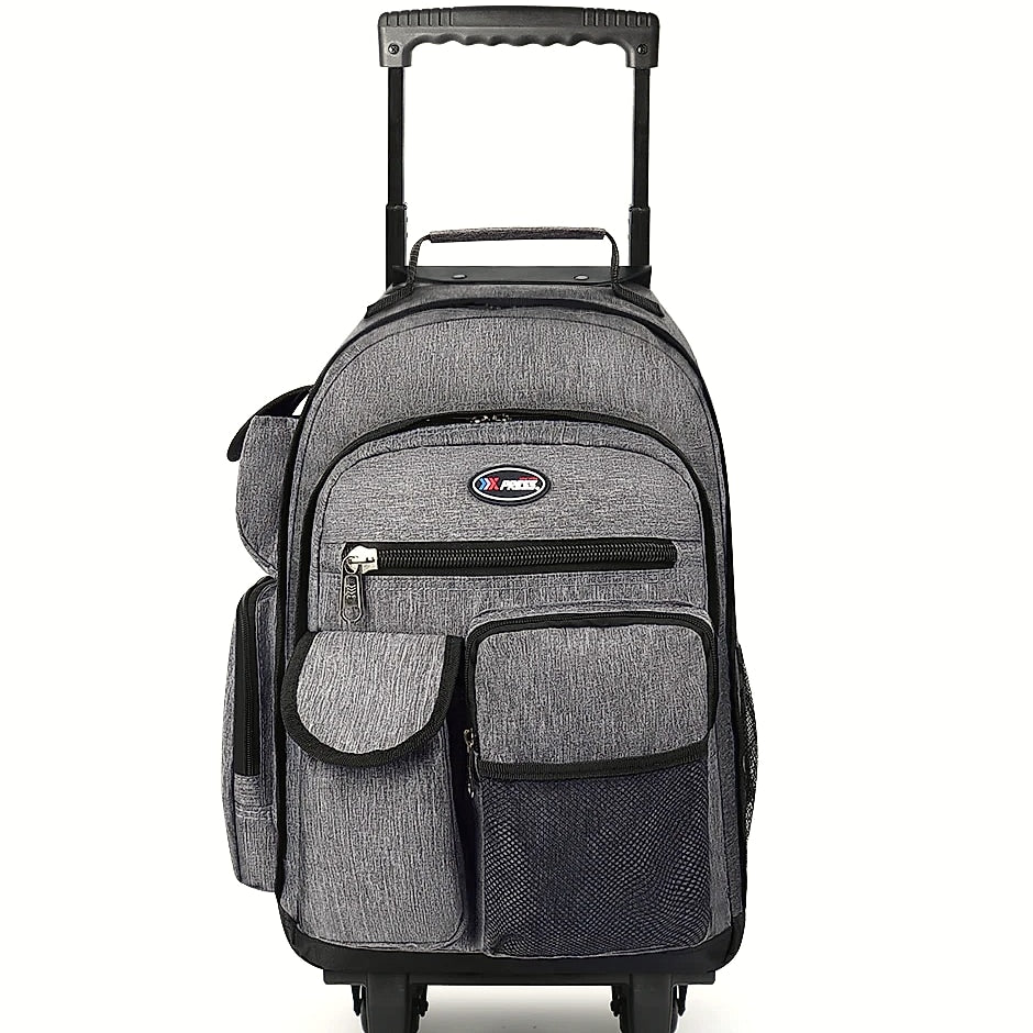 New York XPress 20 Inch Rolling Backpack for Adults