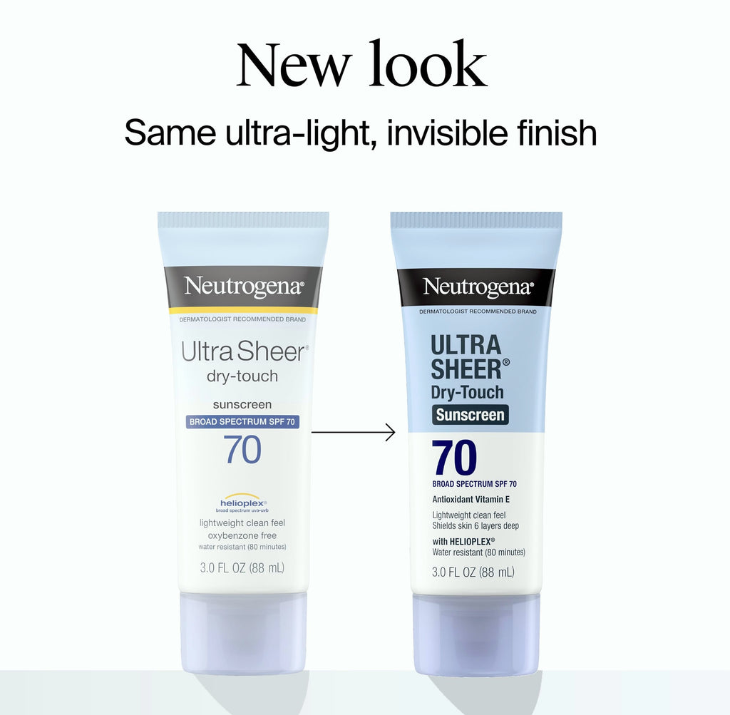Neutrogena Ultra Sheer Dry-Touch Sunscreen Lotion SPF 70