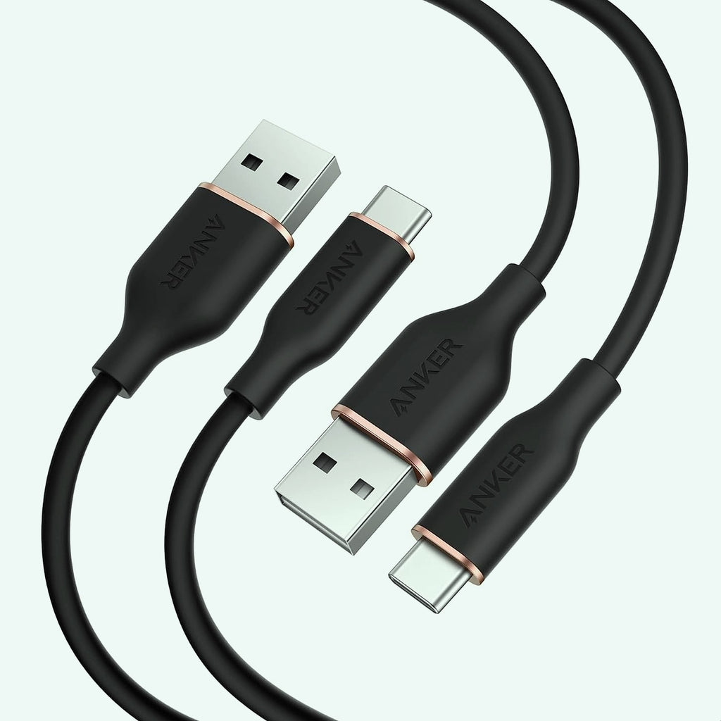 Anker USB-A to USB-C Cable 3ft 2-Pack Fast Charging
