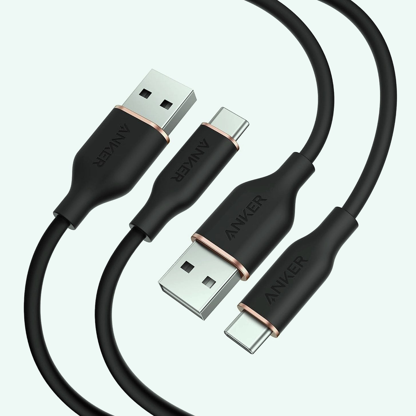 Anker USB-A to USB-C Cable 3ft 2-Pack Fast Charging