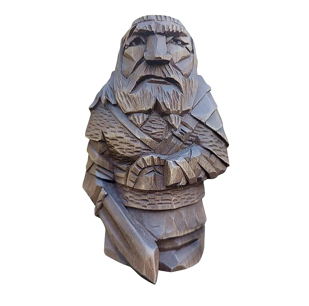 Norse Viking Warrior Resin Statue Garden Ornament
