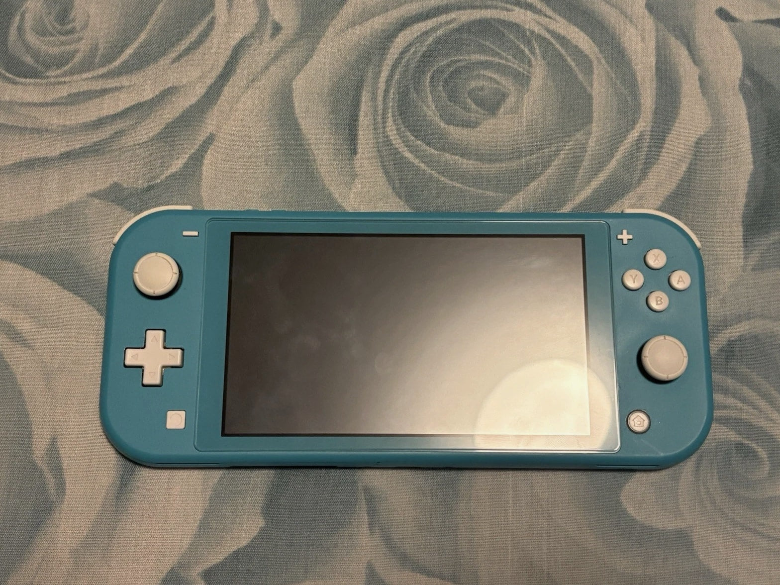 Nintendo Switch Lite Blue Bundle 128GB SD Card + Charger + Screen Protector