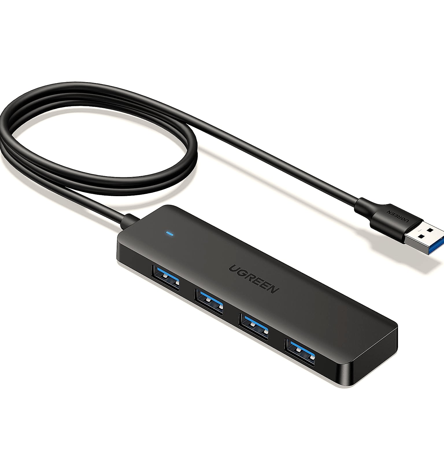 UGREEN USB 3.0 Hub 4 Port USB A Splitter Expansion 0.5FT
