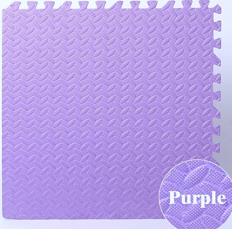 DHDH 30x30cm EVA Foam Gym Mat, 16-Piece Interlocking Floor Tiles