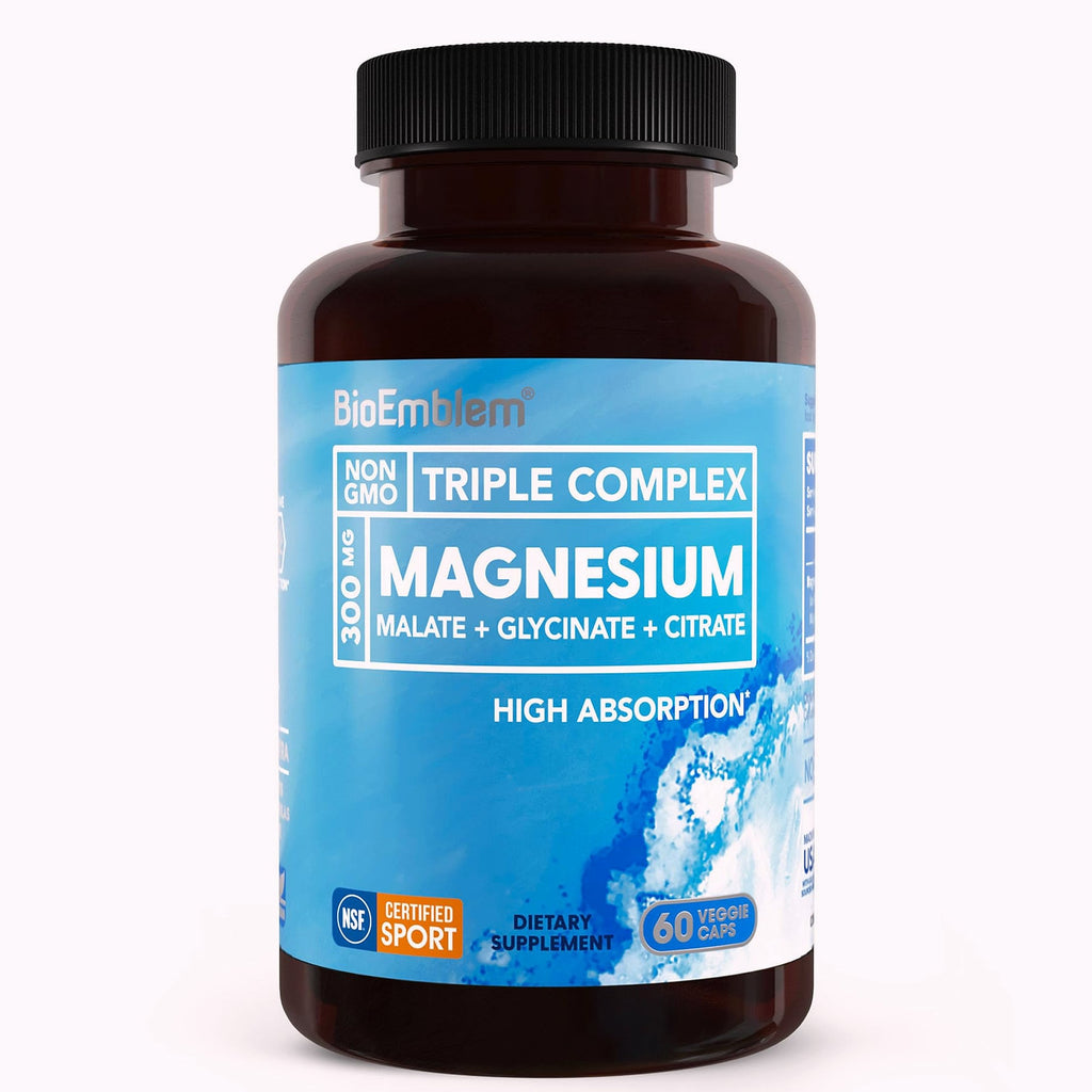 BioEmblem Triple Magnesium Complex 300mg Supplement