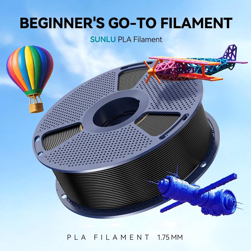 16 Color PLA Filament Bundle Multicolor, PLA 3D Printer Filament 1.75mm, Individual