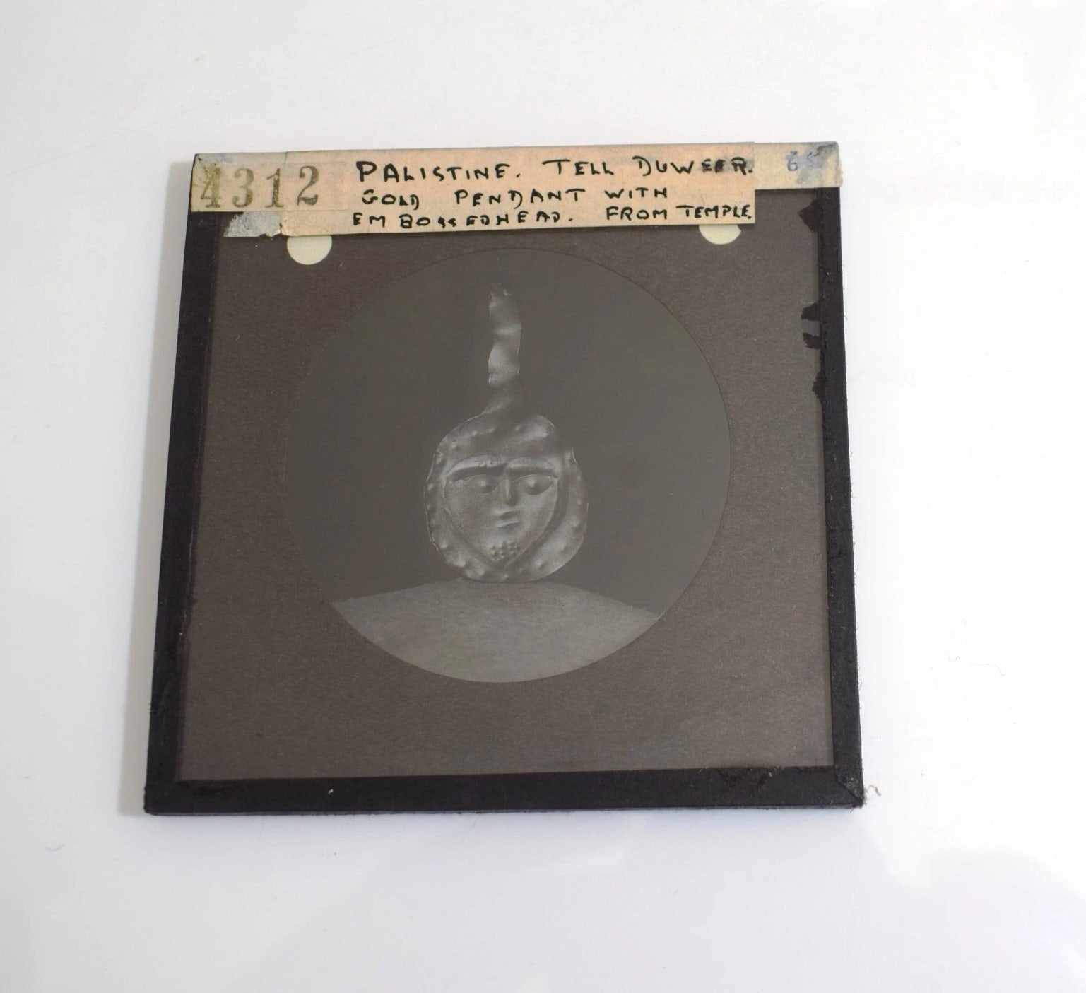 Photo TEL LACHISH EXCAVATION NO12 C1938 Vintage Magic Lantern Slide ISRAEL