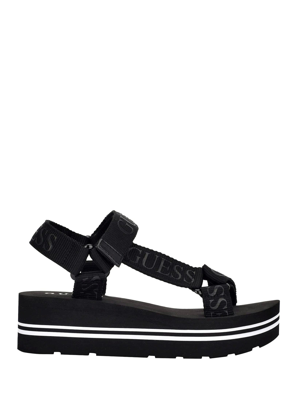 GUESS Avin Women's Platform Sandal with Logo Strap