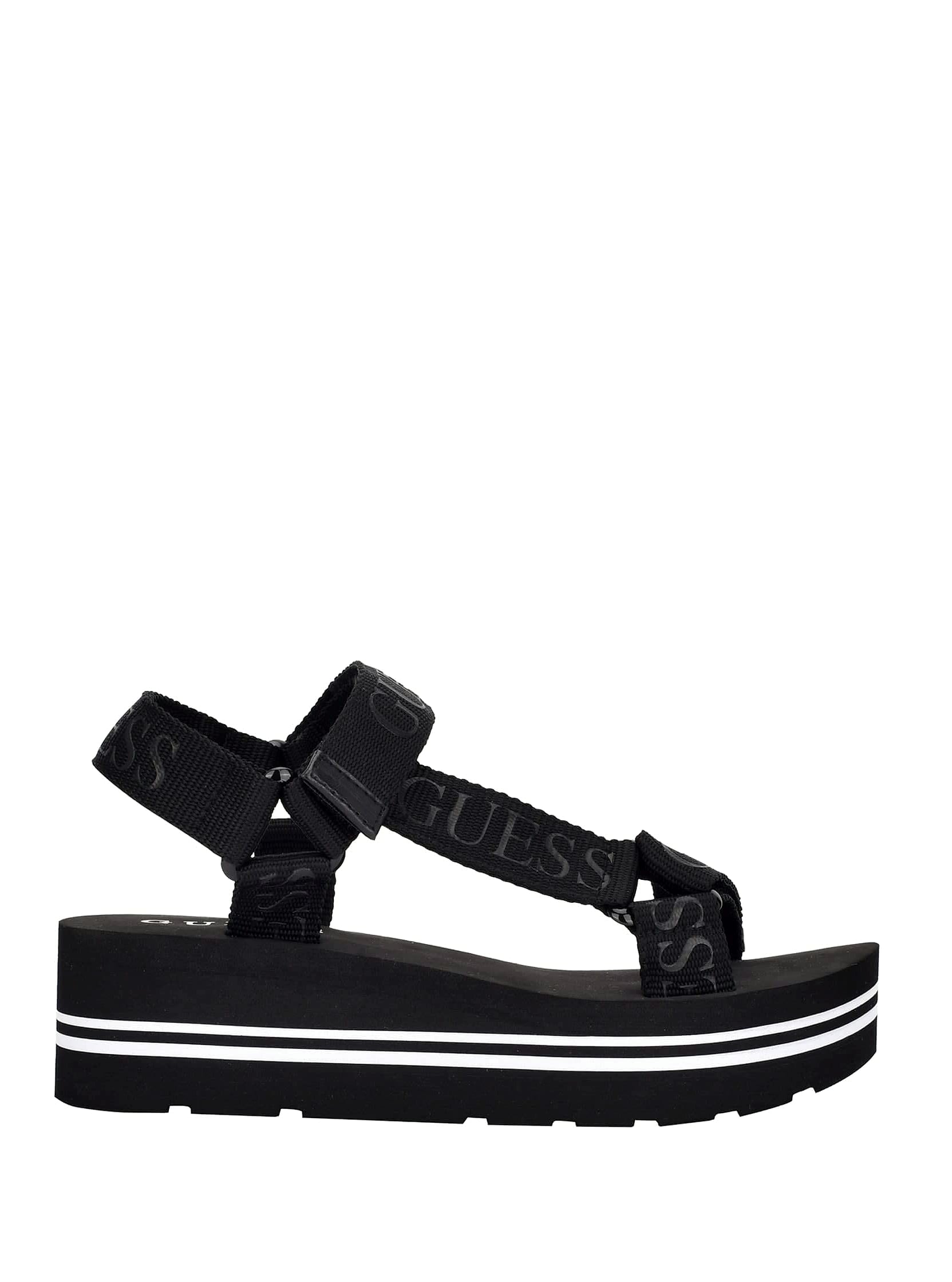 GUESS Avin Women's Platform Sandal with Logo Strap