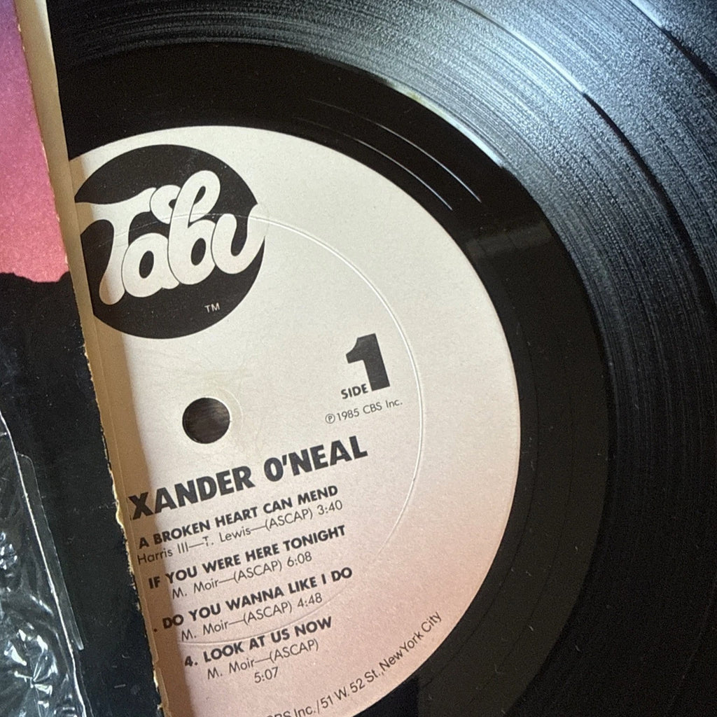 Alexander O'Neal Self-Titled Vinyl 1985 LP RARE 1980s R&B Hype Stick  Shrink VG+
