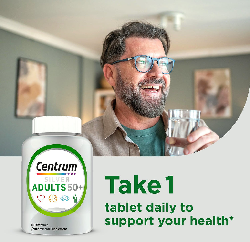 Centrum Silver Multivitamin for Adults 50 Plus, 220 Count