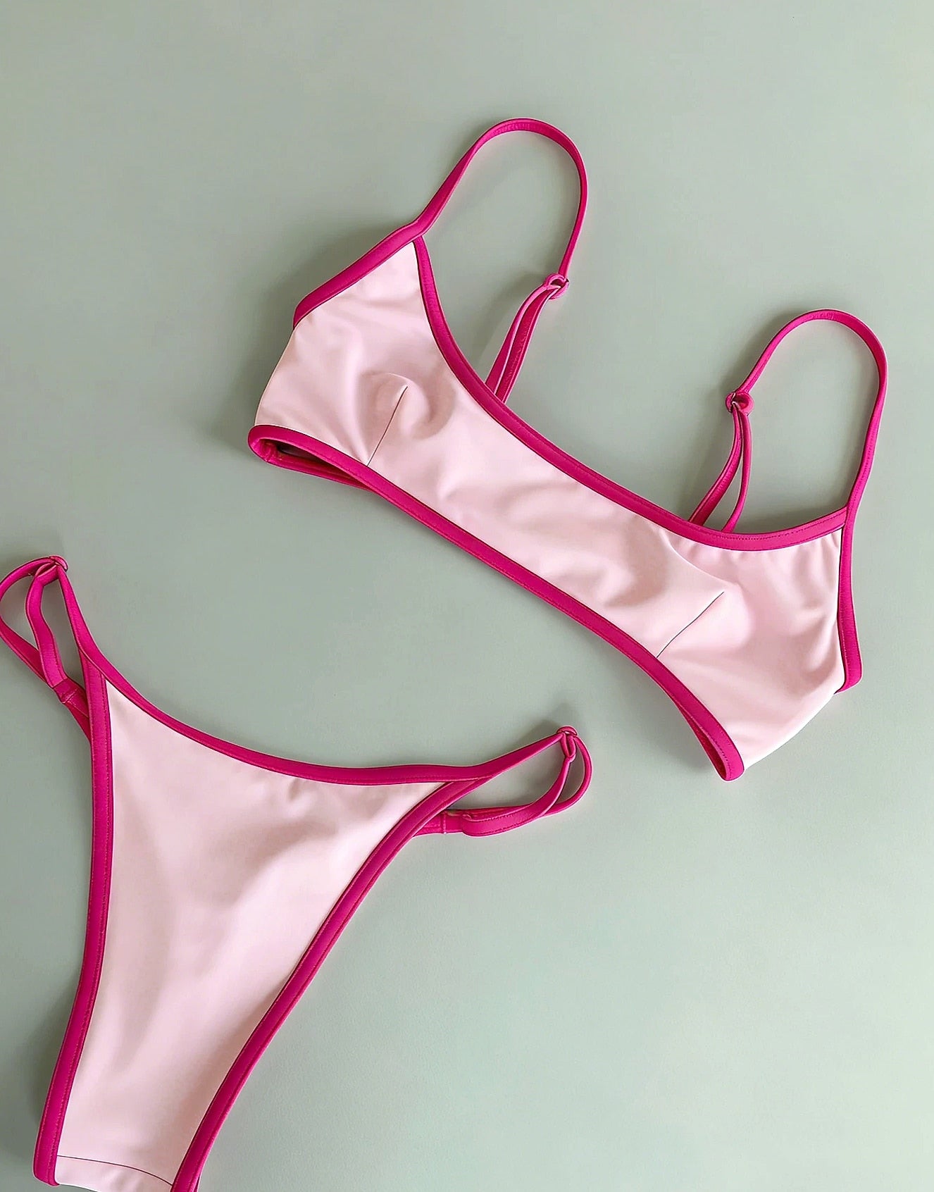 WAVECHO Women's Bikini Set with Chain Detail Swimwear