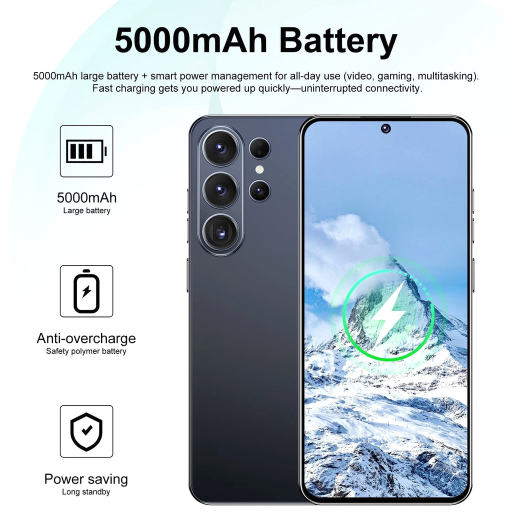 G26 Ultra Unlocked Cell Phone 256GB 5G Dual Sim Smartphone Android Cheap Phone
