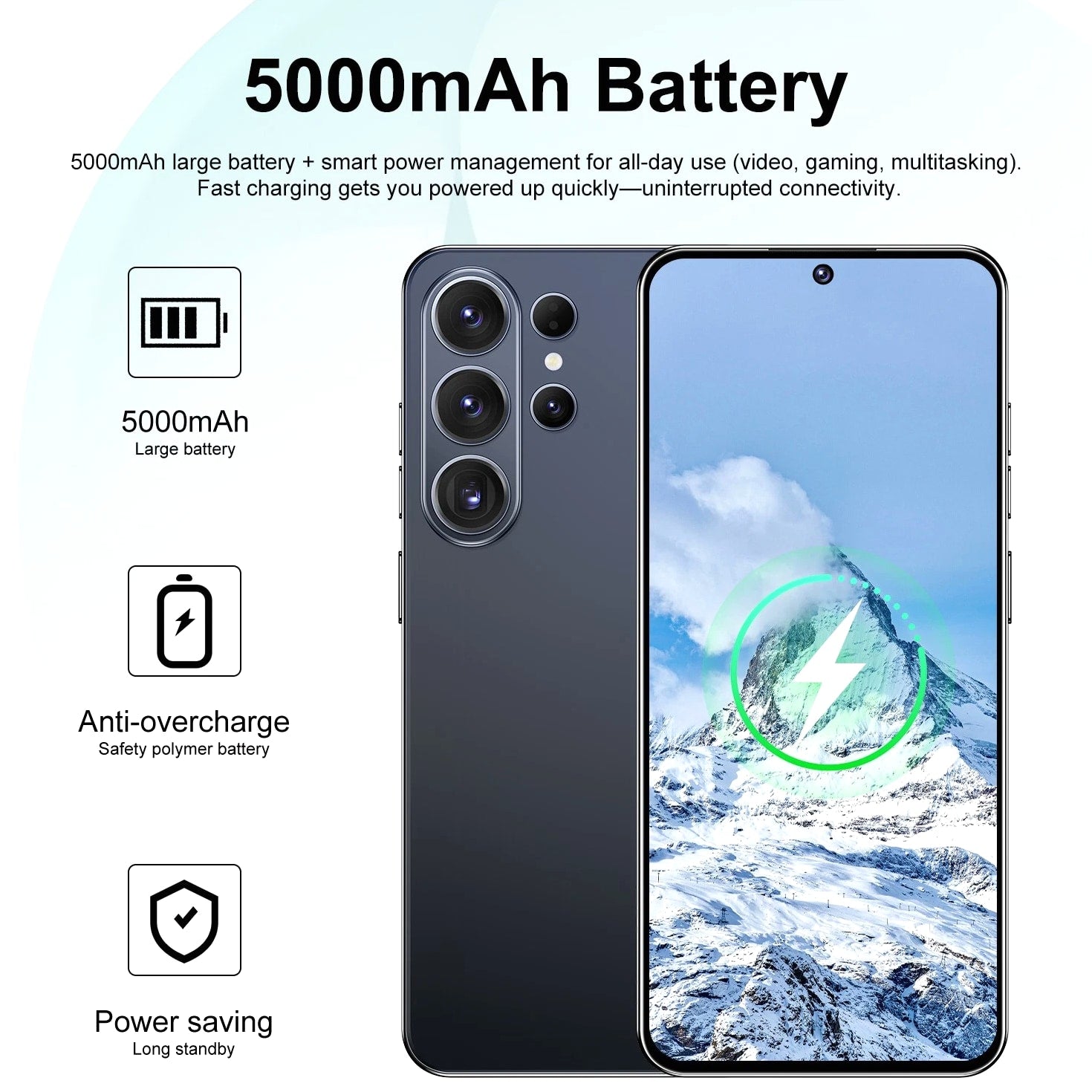 G26 Ultra Unlocked Cell Phone 256GB 5G Dual Sim Smartphone Android Cheap Phone