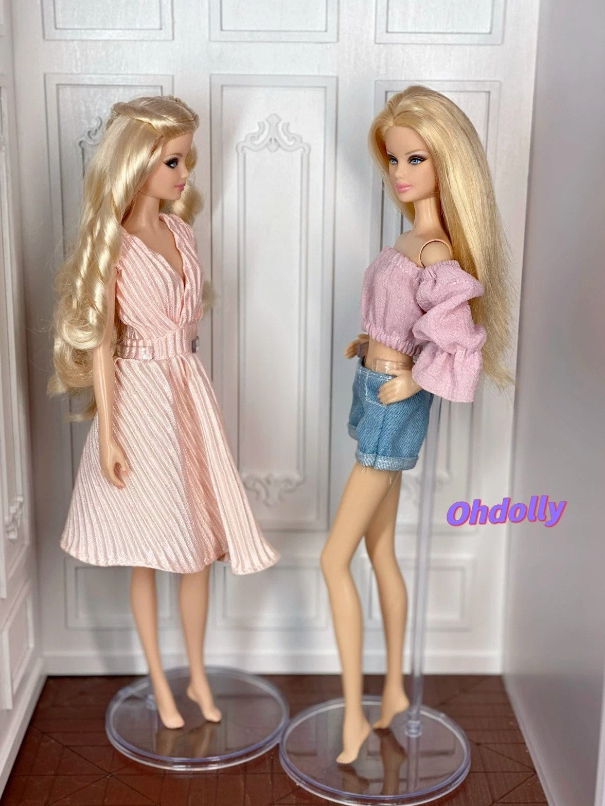 3PCS Clothes For 11.5" Fashion Doll Princess 1/6 Toys Accessories Top Outfit