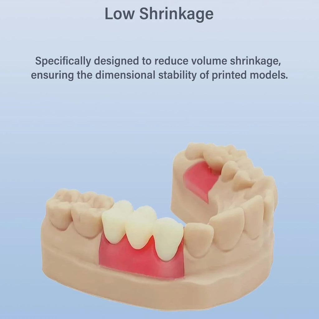 Antinsky Temporary Dental Model Resin for DLP LCD 3D Printer Resin, 405nm High