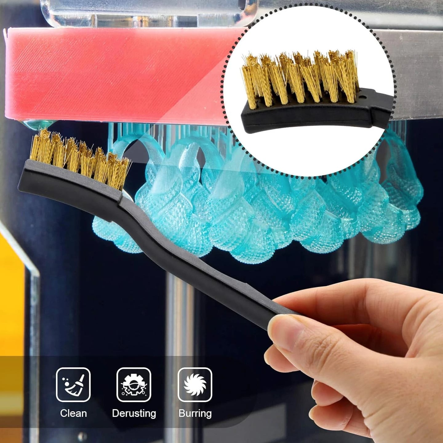 3D Printer Nozzle Cleaning Kit - 13 Pieces 3D Print Nozzle Cleaner Tools 0.4Mm