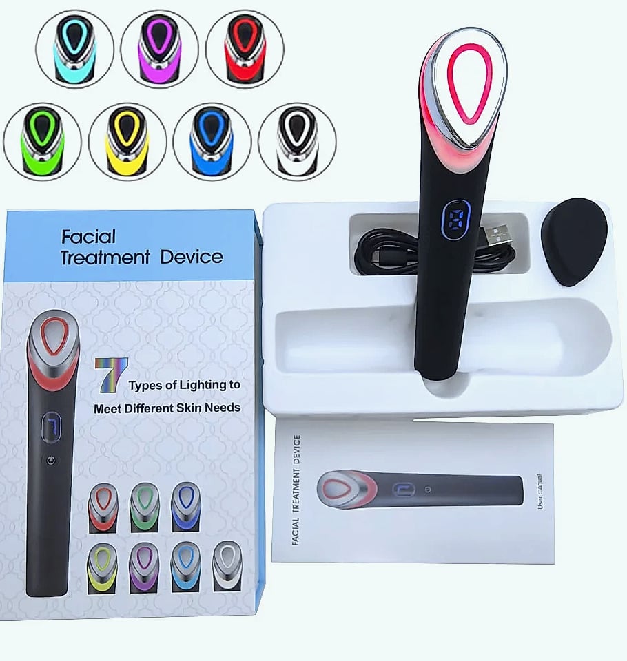 Dr. Realpen Booster Pro LED Eye Beauty Wand with 7 Color Light Therapy