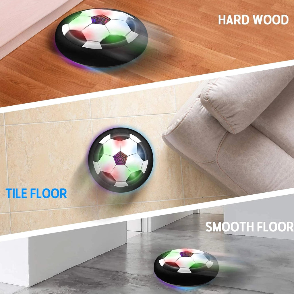 Boy Toys LED Hover Soccer Ball - Air Power Training Ball Playing Football