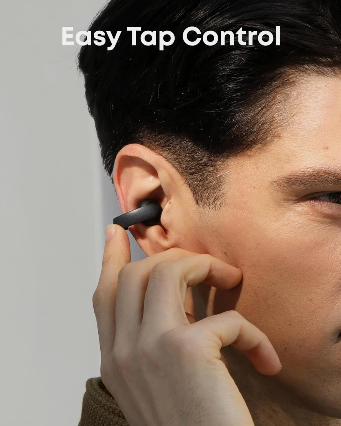 Soundcore AeroClip Open-Ear Earbuds Clip-On Headphones 4 Mic AI-Boost Clear Call