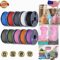 High-Quality 10KG PLA Filament 1.75mm - Matte Texture, 10 Colors, Easy Print