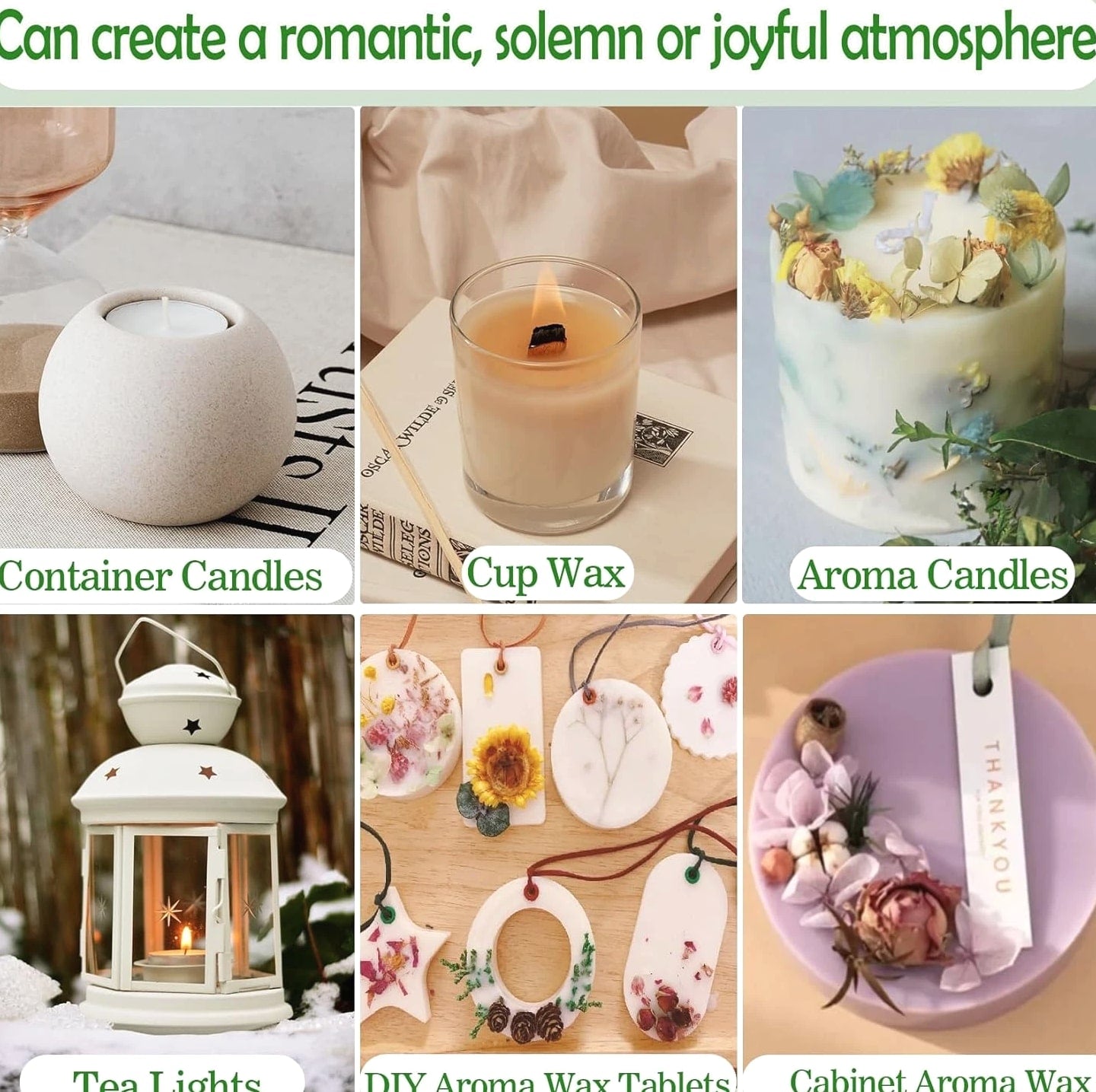 Pure Soy Wax Flakes - DIY Candle Making Soy Wax, Bulk Soy Wax, DIY Soy Candle