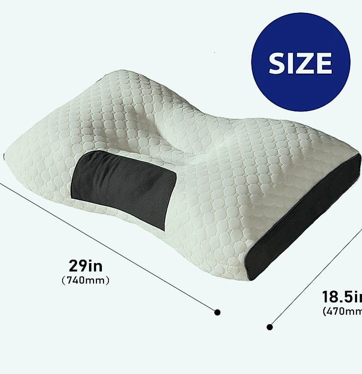 Ufist Adjustable Neck Pillow with Orthopedic Support