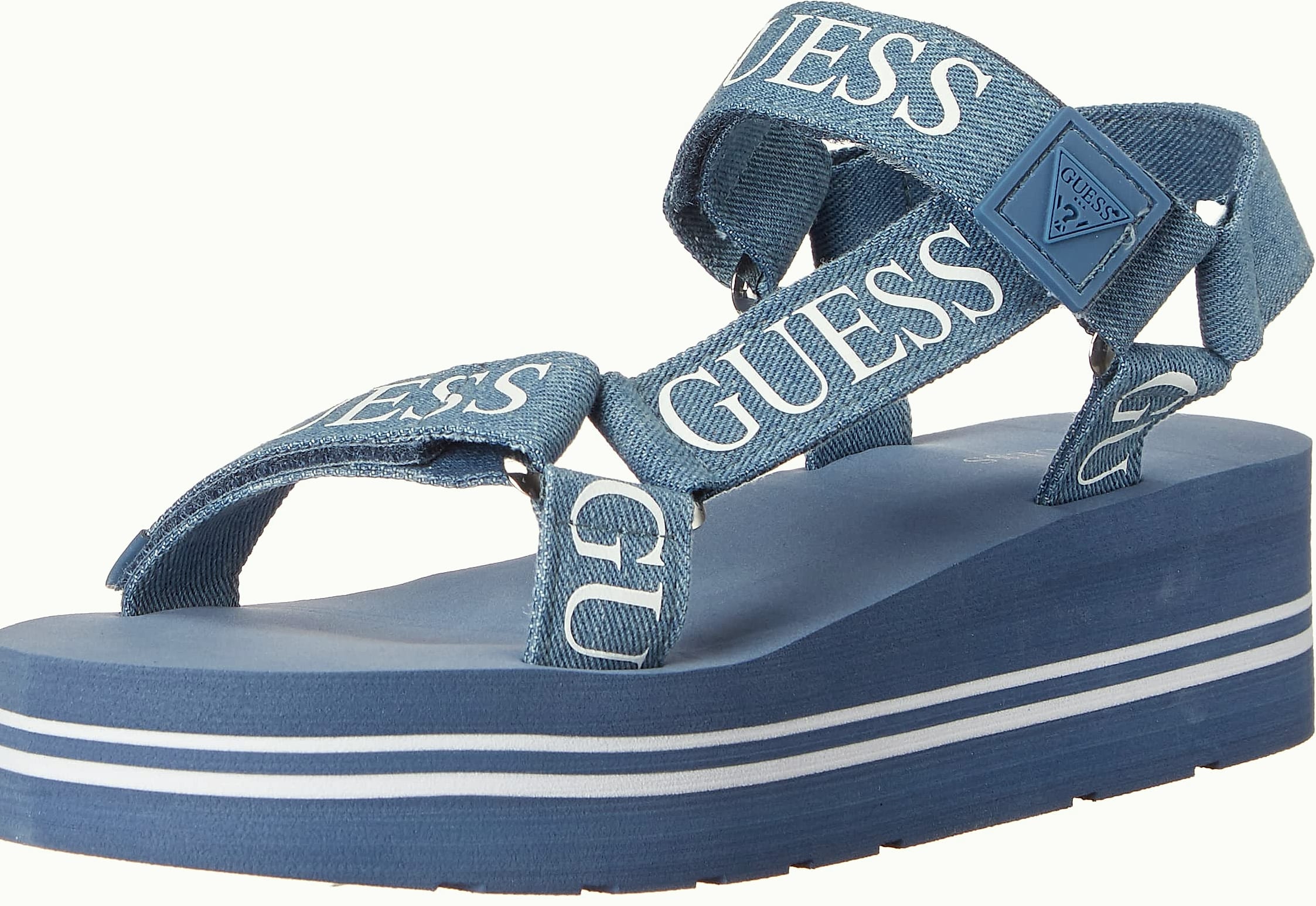 GUESS Avin Women's Platform Sandal with Logo Strap