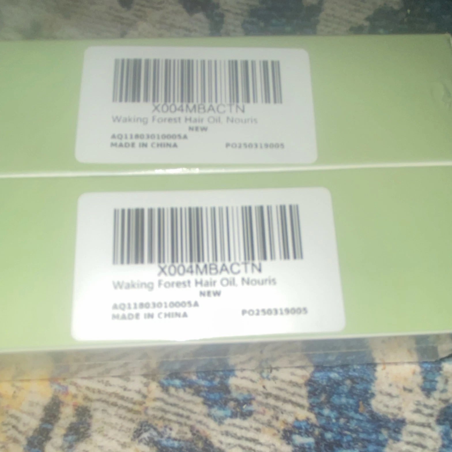 Waking Forest Hair Growth & Strengthening Serum with Rosemary Biotin 2 Pack 60ml