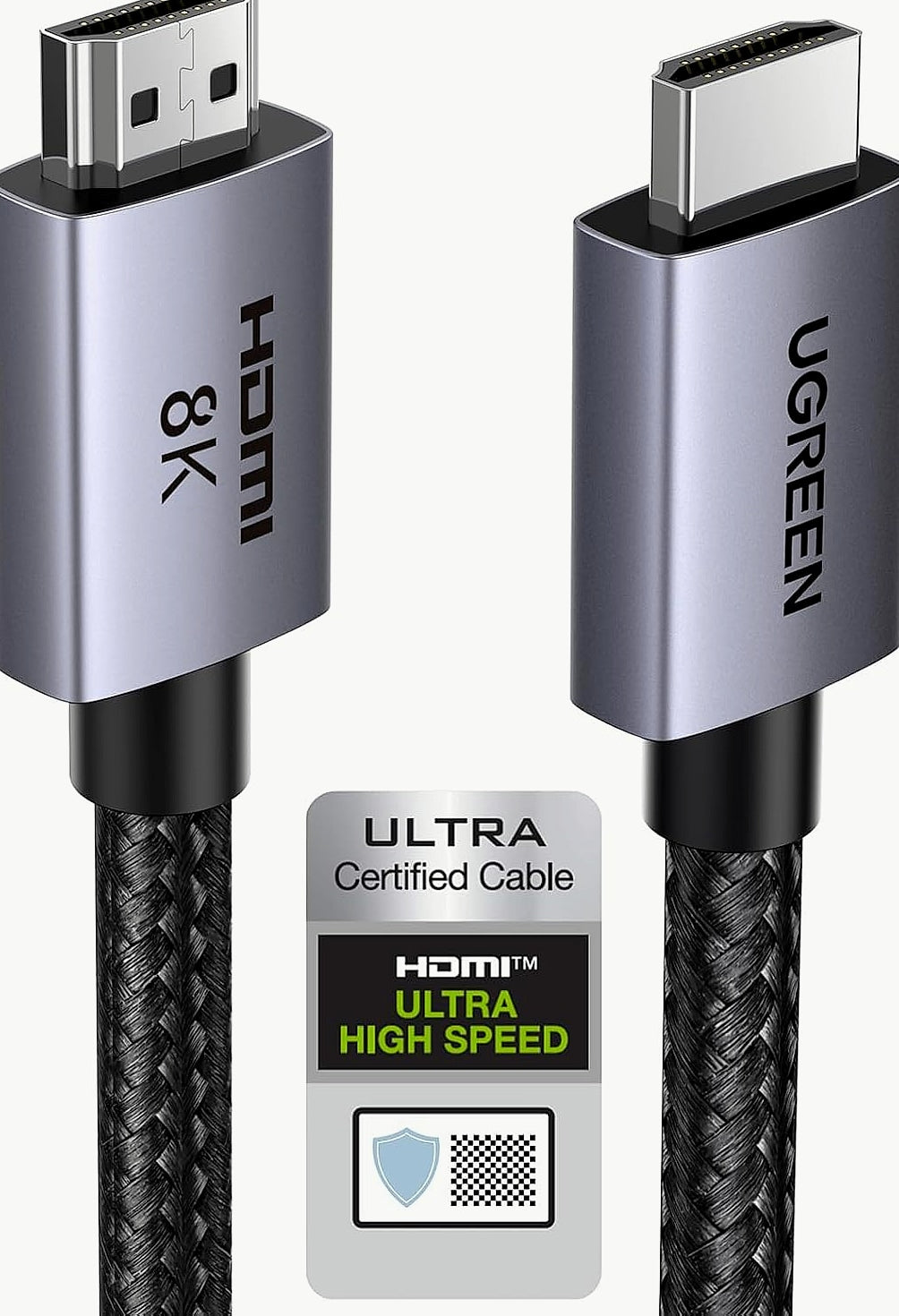 UGREEN 8K HDMI 2.1 Cable 48Gbps 6.6ft High Speed