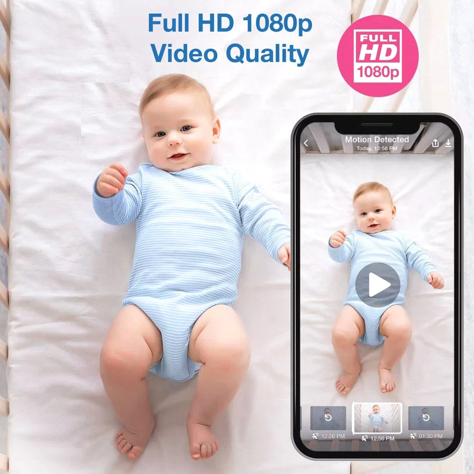 V-Tech 5.5" HD Smart Fixed Position Video Baby Monitor