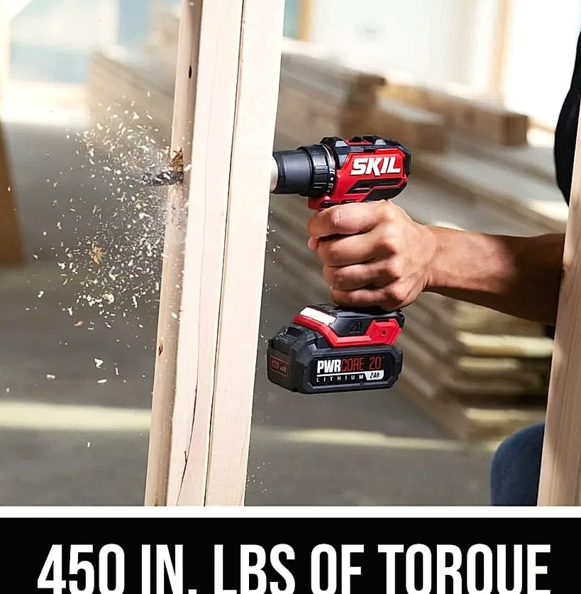 Kankeirr PWR CORE 20 Brushless Drill and Impact Driver Kit
