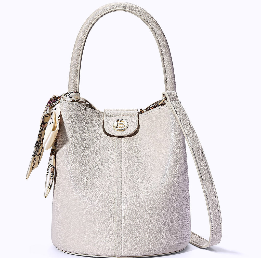 BOSTANTEN Small Crossbody Bag for Women Vegan Leather Mini Bucket