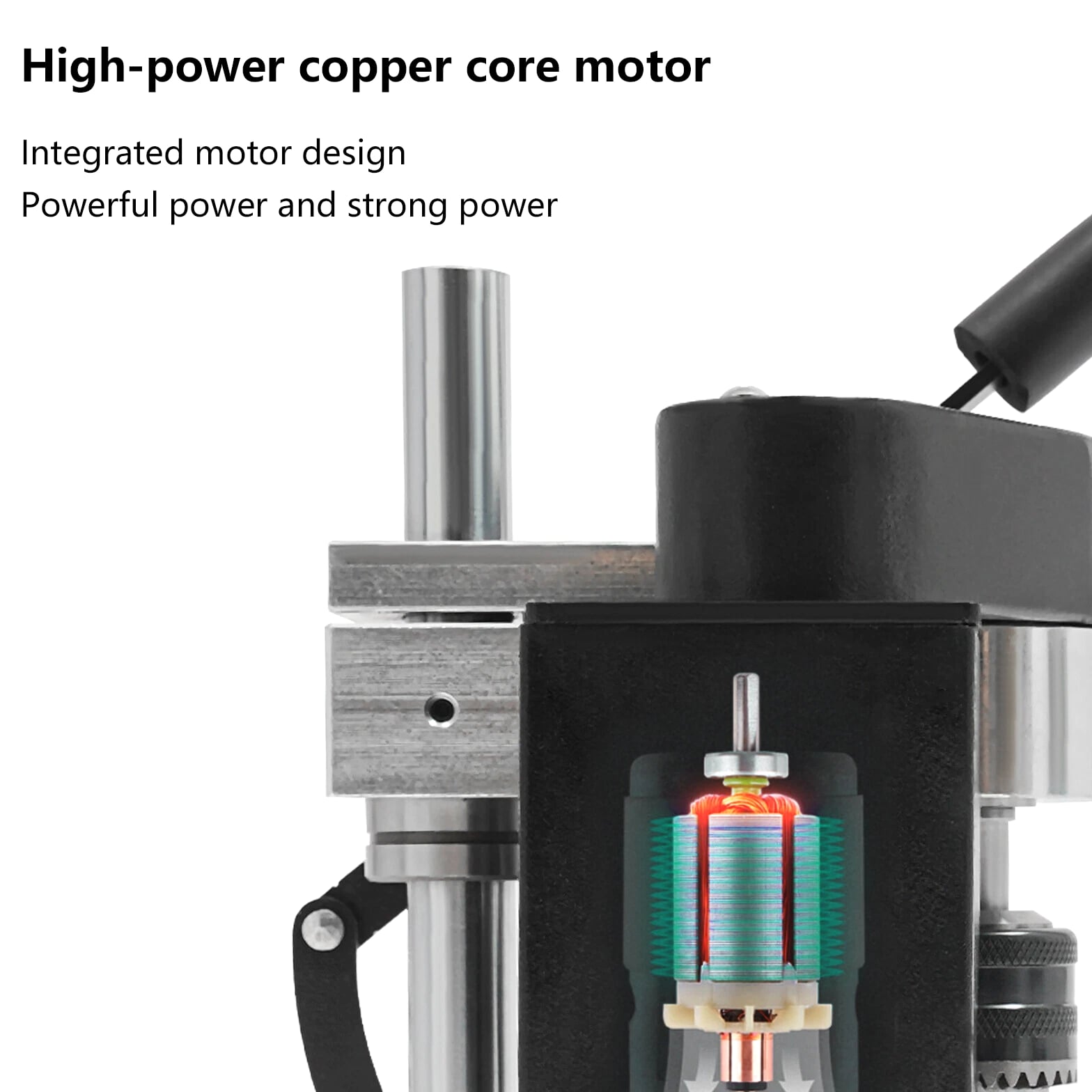 Power Bench Drill, Mini Drill Press, Adjustable Speed Electric Drilling Machine~