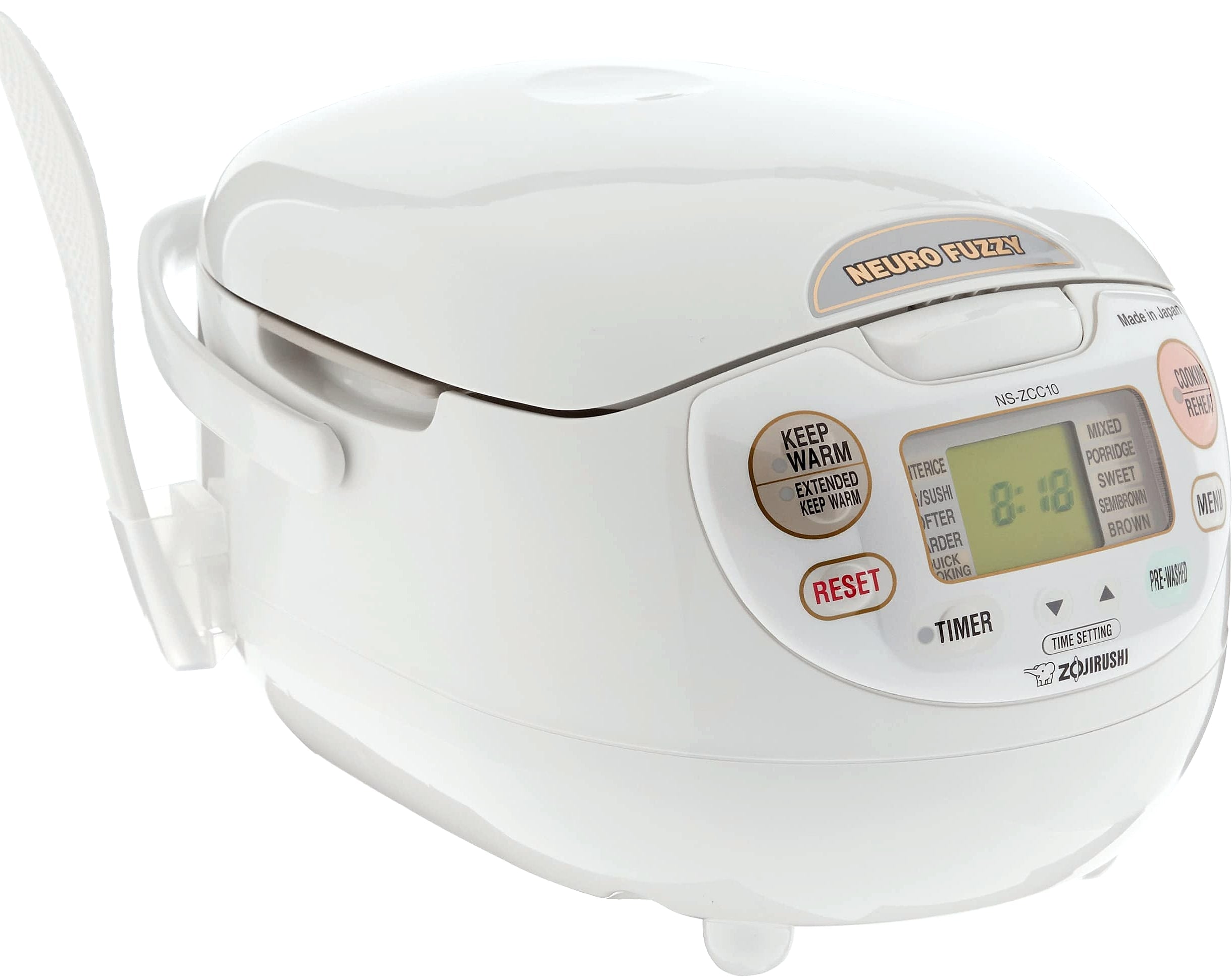 Zojirushi NS-ZCC10 5.5-Cup Neuro Fuzzy Rice Cooker