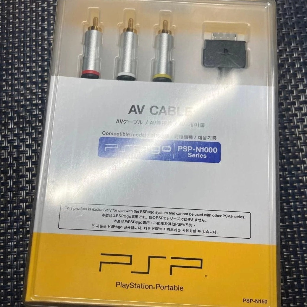 PSP Go AV Cable PSP-N150 Sony Genuine - Japan