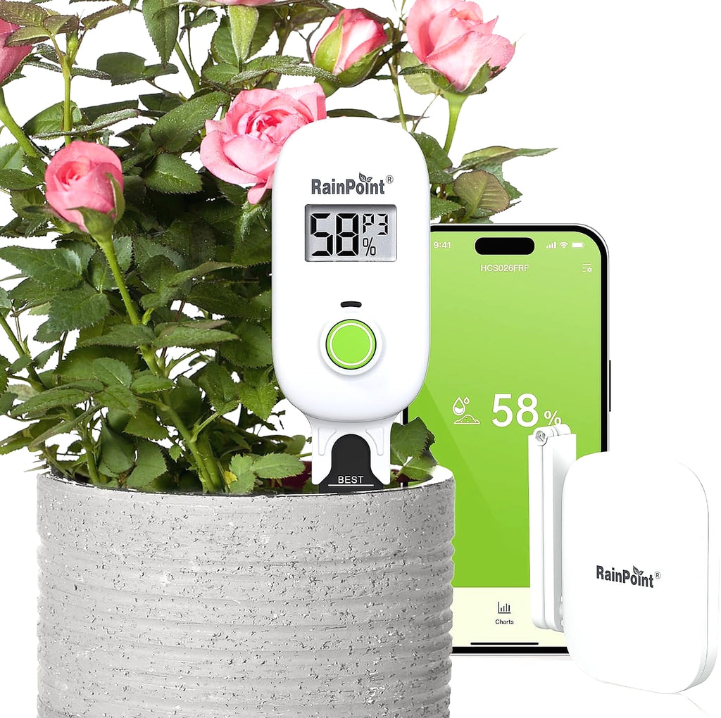 RAINPOINT Smart Wireless Moisture Meter with WiFi Hub Kit