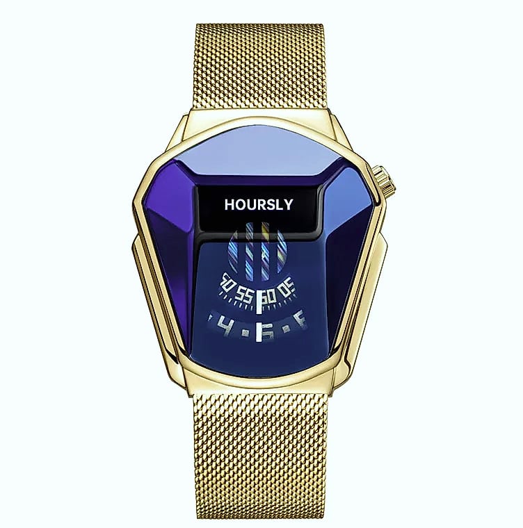M.A.W Men's Stainless Steel Sports Quartz Watch