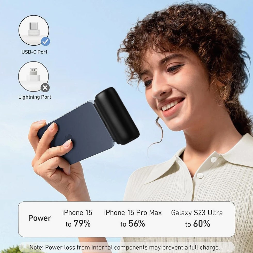 5500mAh Portable Charger External Battery Pack Power Bank For Samsung/Android US