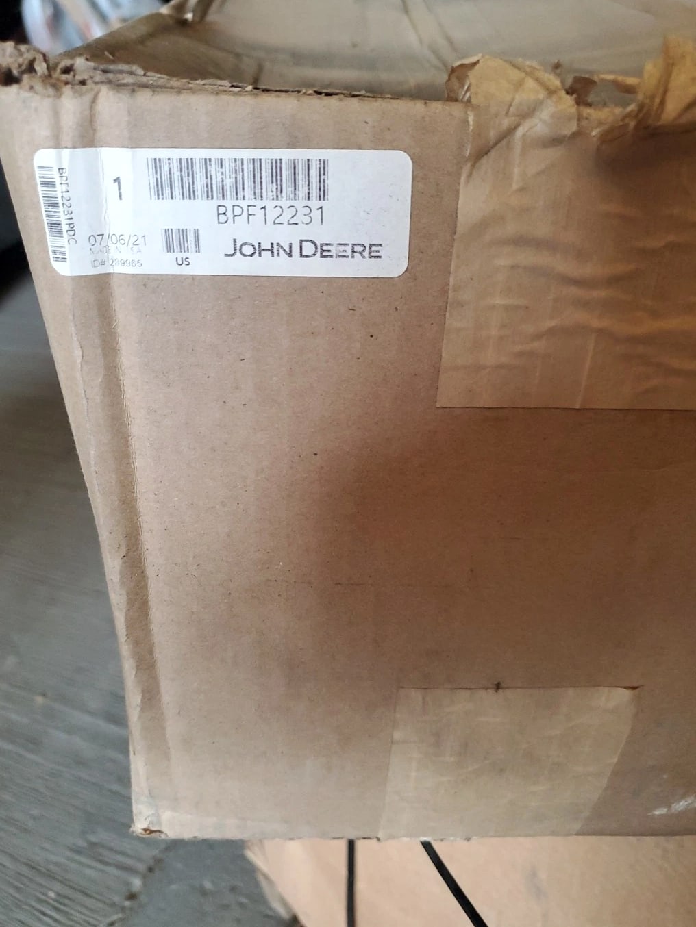 John Deere Autotrac BPF12231 GreenStar Ready Hardware Kit