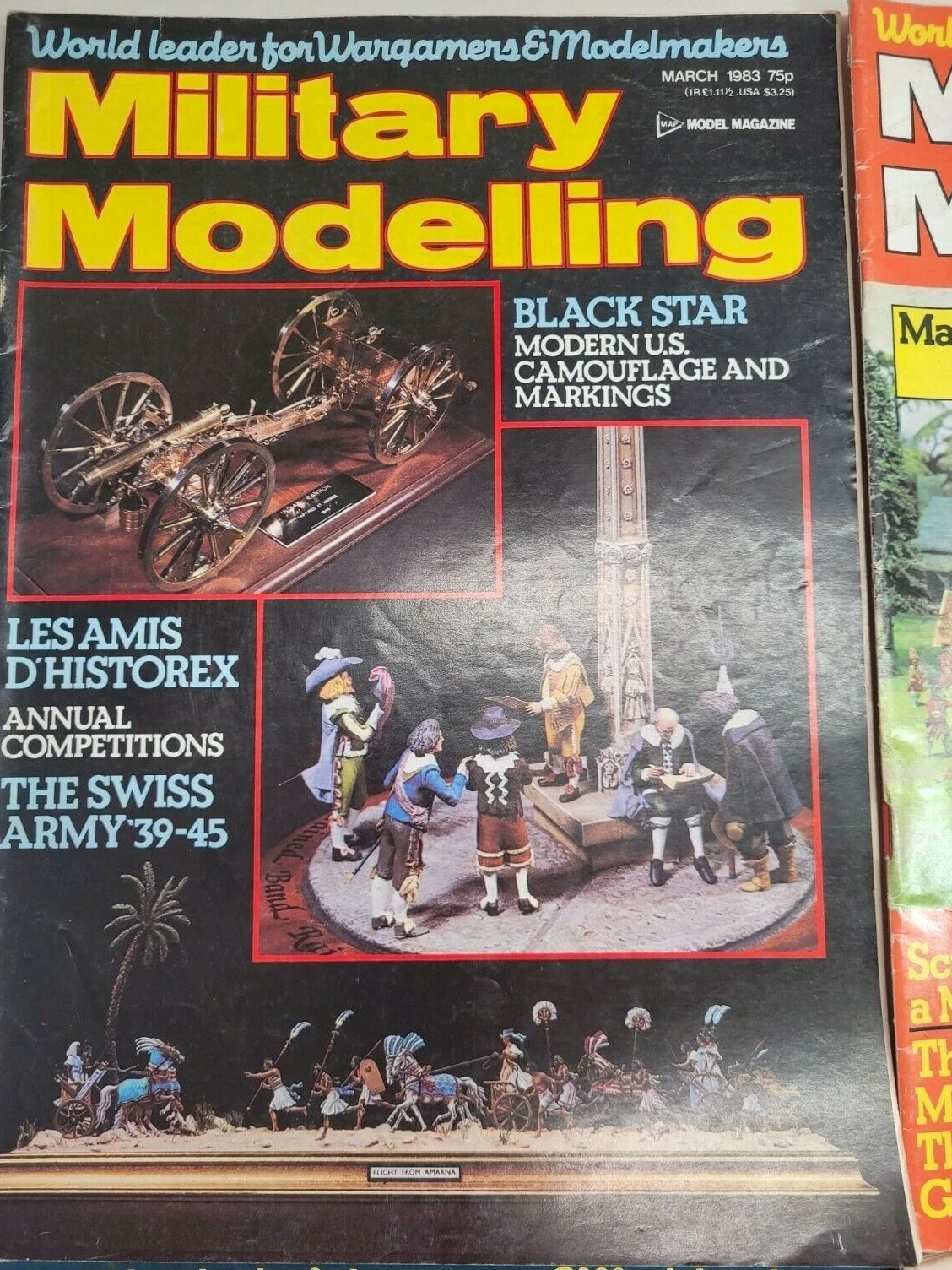 Vintage Military Modelling Magazines 1983 Collection for Wargamers & Model Maker