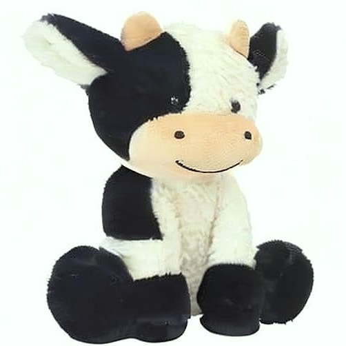 BSVOME 9 Inch Cow Plush Stuffed Animal Soft Toy