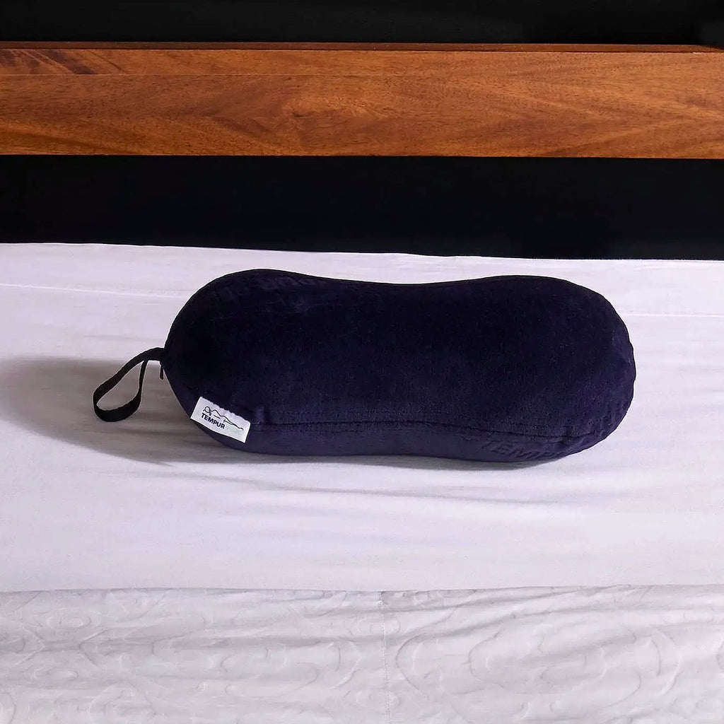 Memory Foam Travel Pillow, Peanut-Shaped Neck and Lumbar Support