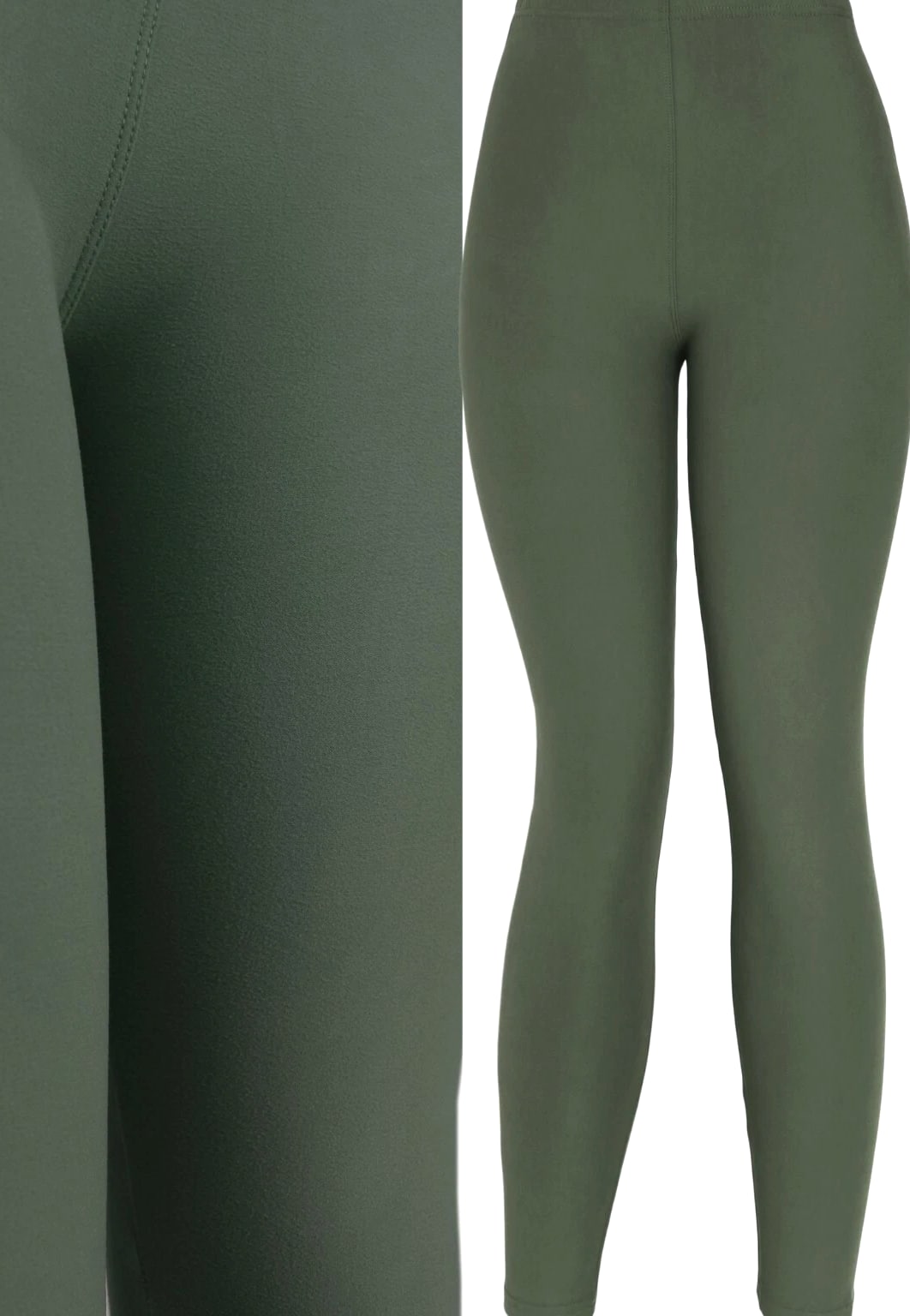 Ultra Soft Solid Brushed Basic Full Regular/Plus Size Leggings Classic Leggings