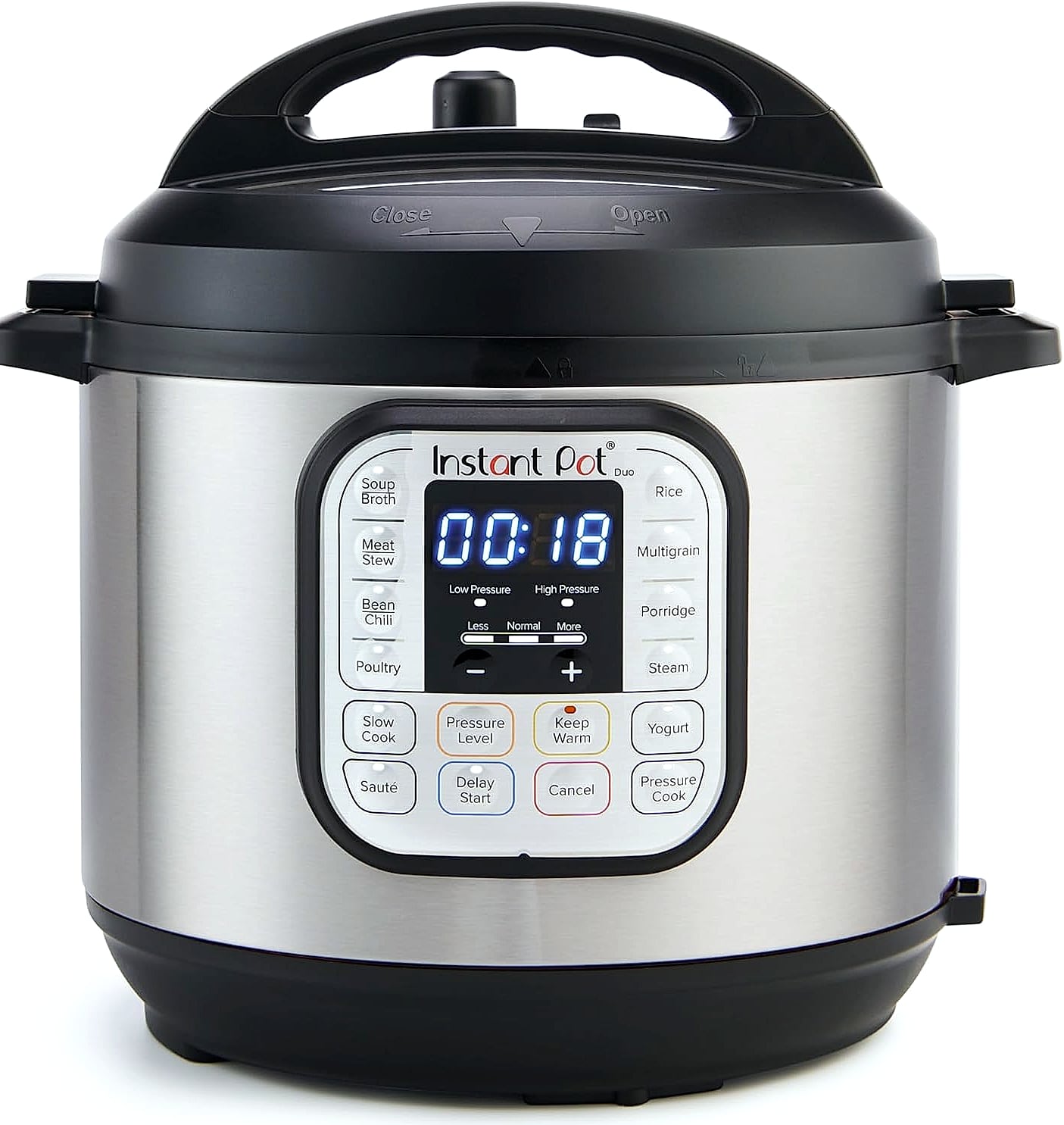 Instant Pot Duo 7-in-1 Electric Pressure Cooker, 6 Quart