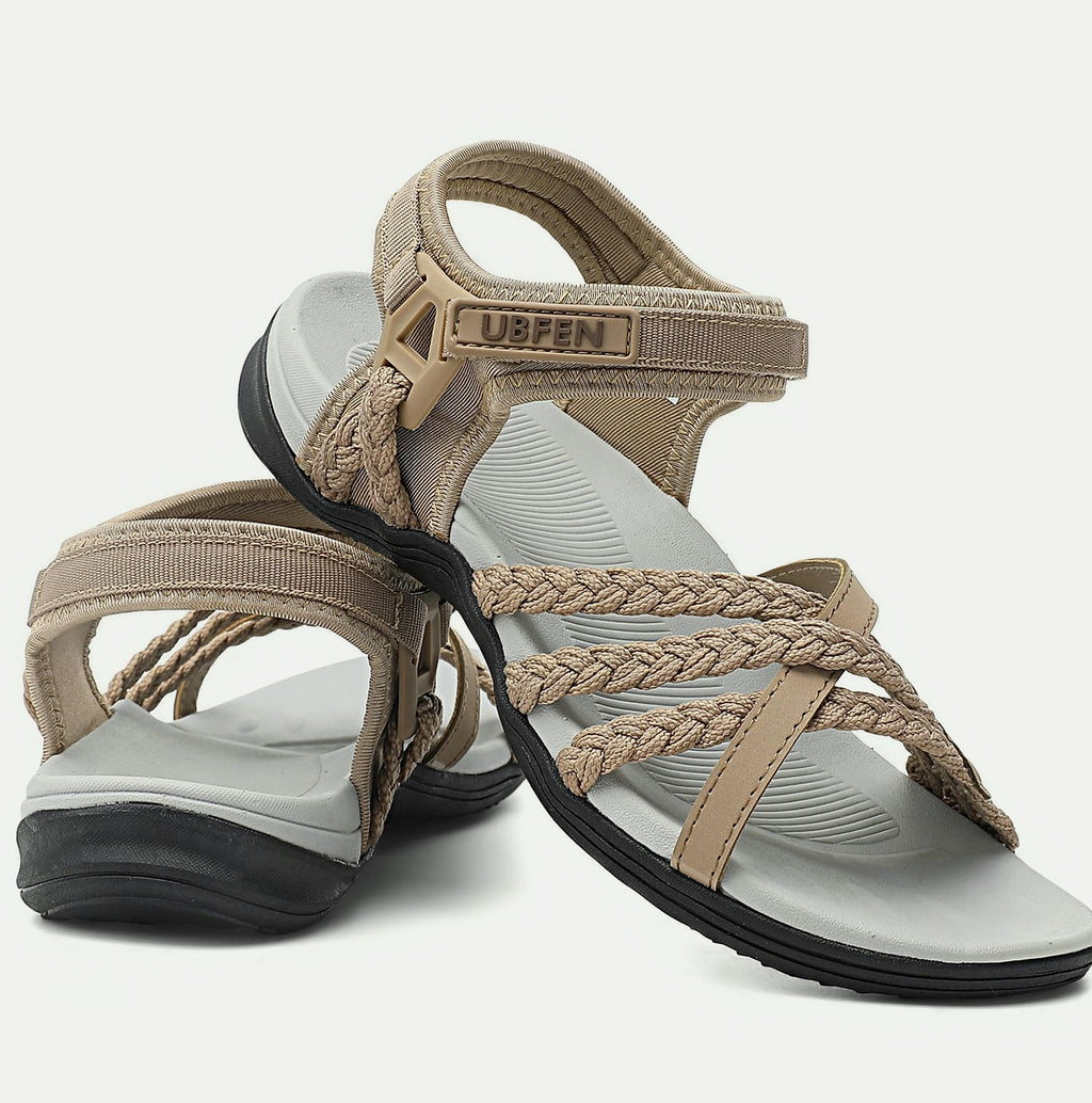 UBFEN Women's Hiking Sandals with Arch Support Water