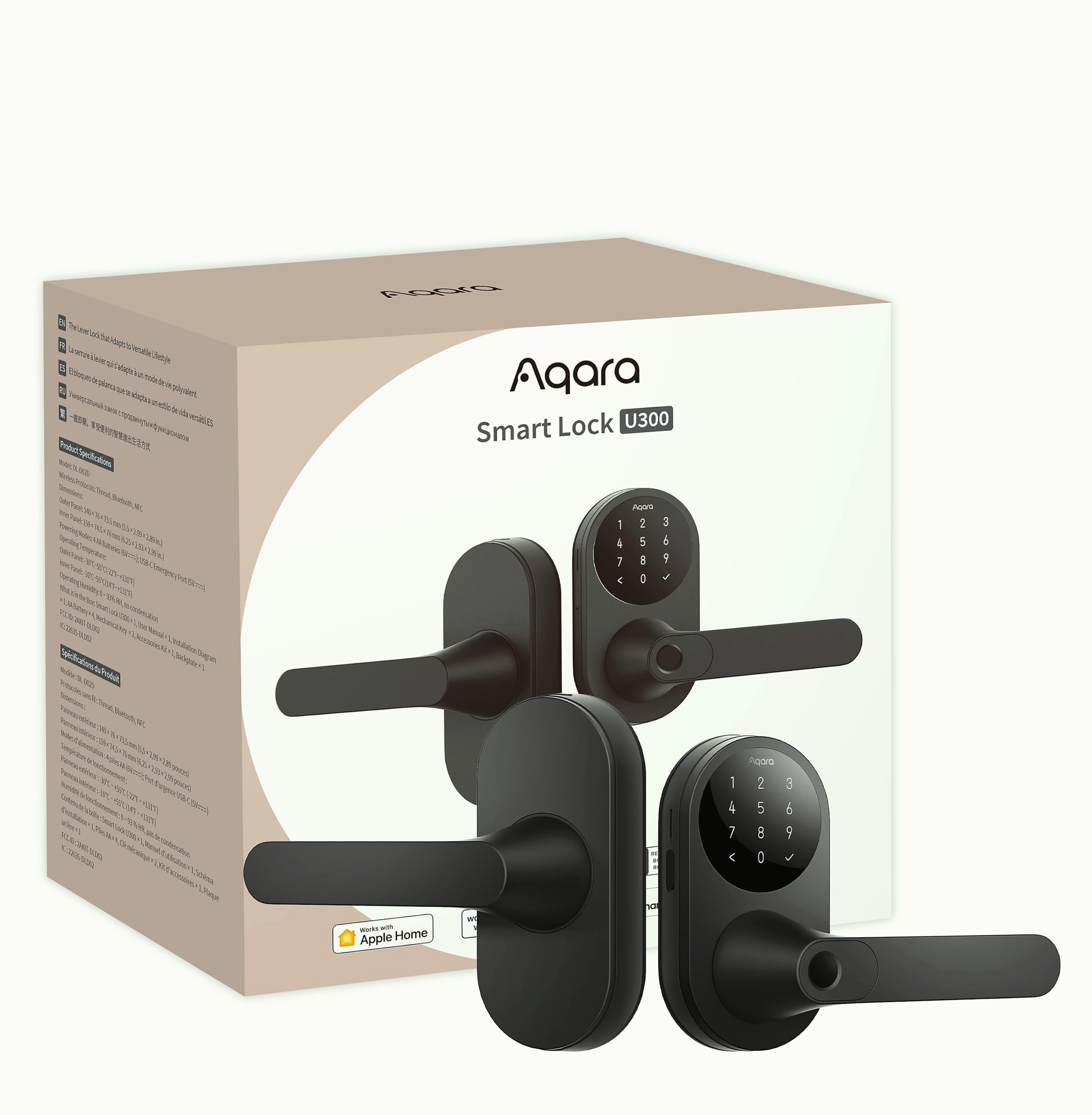 Aqara U300 Smart Lock with Fingerprint and Apple Home Keys