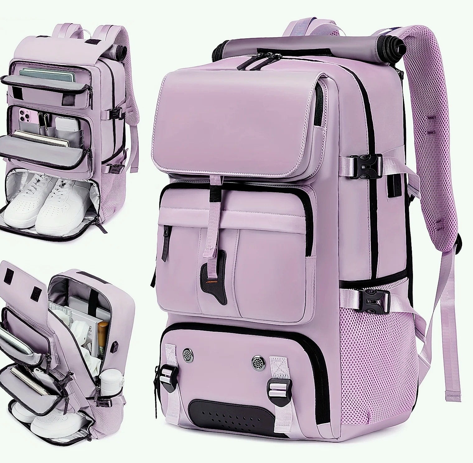 Large Capacity Laptop Backpack with Travel Organizer