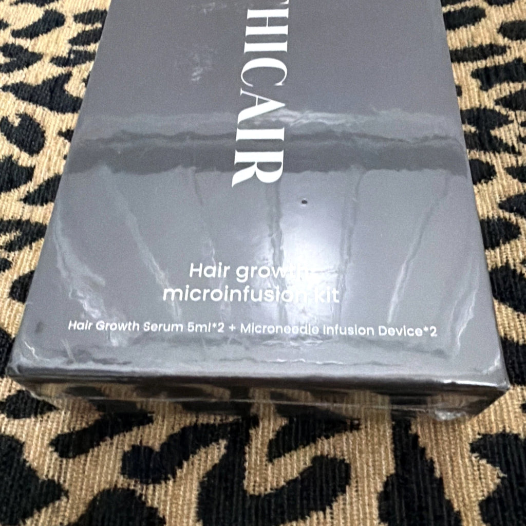 Thicair Hair Growth Microinfusion Kit - Hair Growth Serum And Device, Sealed