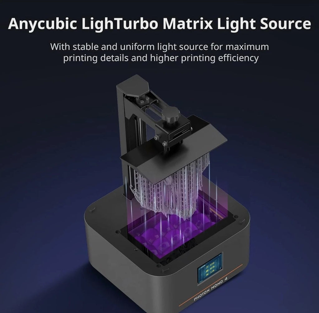 ANYCUBIC Photon Mono 4 Ultra 10K COB Resin 3D Printer 120mm/s High Speed Printing
